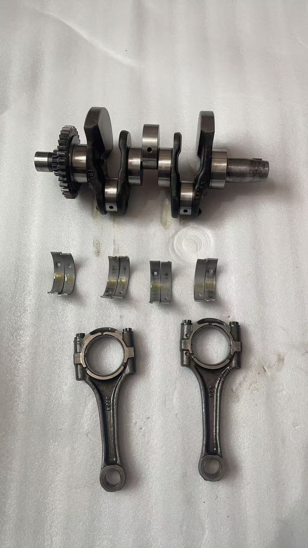 Used OEM BMW F800 Crankshaft + Rods + Main Bearings 2006-2018 | Builder Core