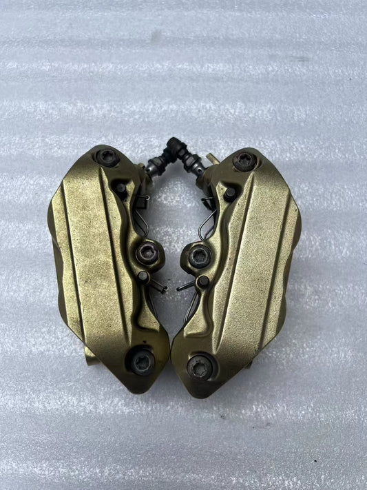 Genuine Brembo Front Brake Calipers Set (2009-2014) - BMW S1000RR S1000R | 100mm Radial