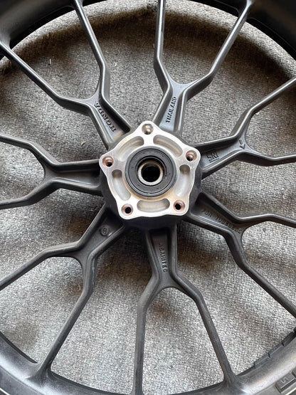 Genuine OEM Front Wheel Rim (19-Inch) - Honda CB500X (2019-2024) | Grade A Condition & Verified Straight #44650-MKP-J80