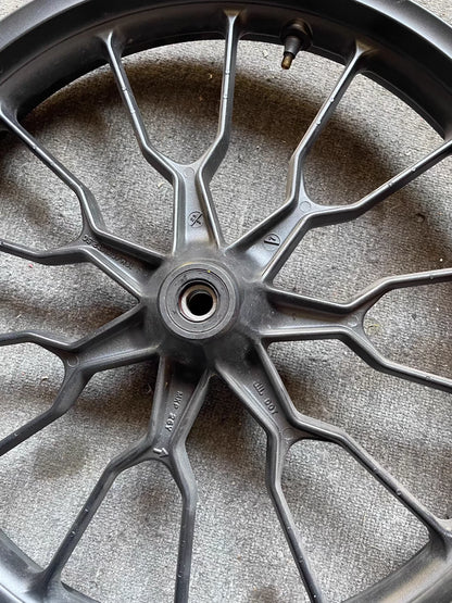 Genuine OEM Front Wheel Rim (19-Inch) - Honda CB500X (2019-2024) | Grade A Condition & Verified Straight #44650-MKP-J80