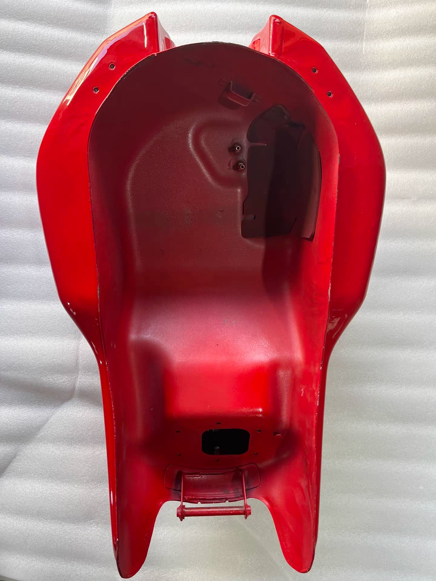 Repainted OEM Ducati Monster 821 Fuel Tank 58612001CA Gloss Red | Builder Price