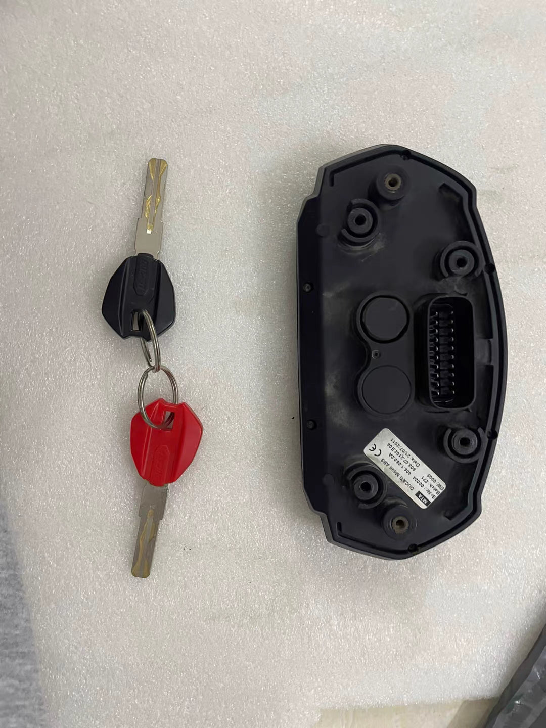 Genuine OEM Instrument Panel (08-14) - Ducati Monster 696 | Plug & Play w/ Key | Mileage Matching #40610715A