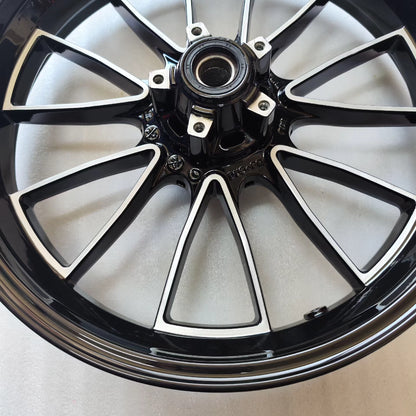 Used Ducati Diavel 1200 Front Wheel 17 Repainted Gloss Black OEM 50122081AA