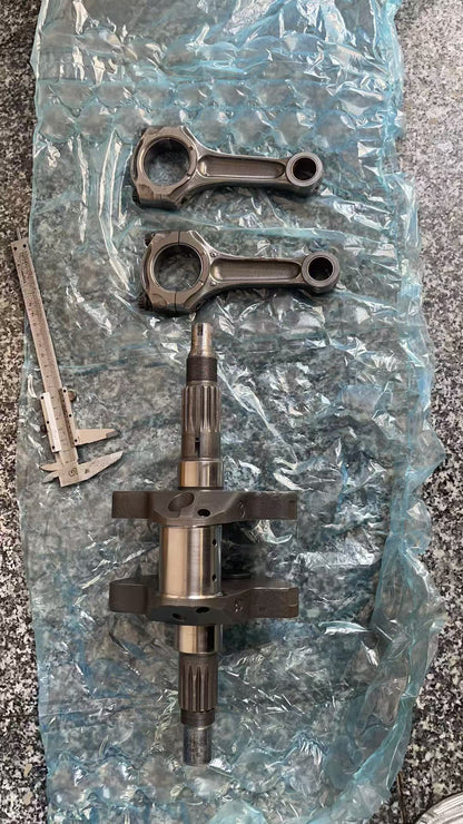 Used OEM Ducati Diavel Multistrada 1200 Crankshaft + Rods 2013-2014 | Builder Core