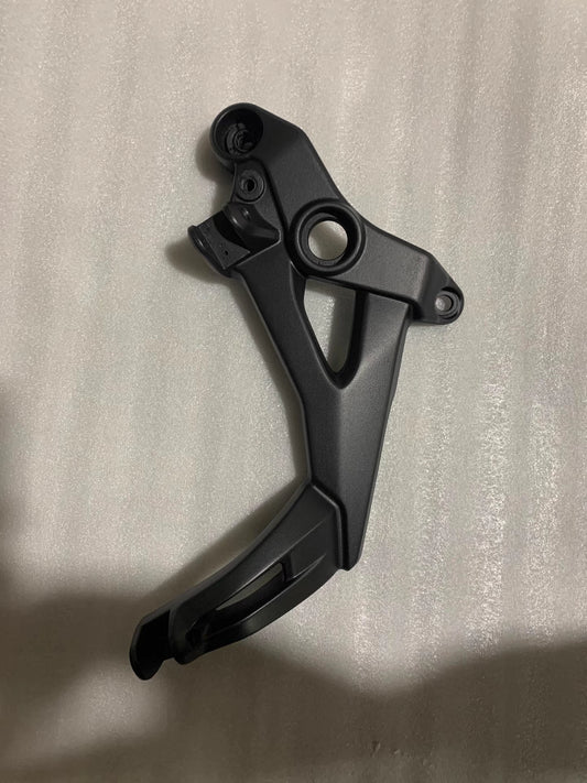 Refurbished OEM Ducati Monster 821 1200 Left Foot Peg Plate 2014-2017 | Satin Black