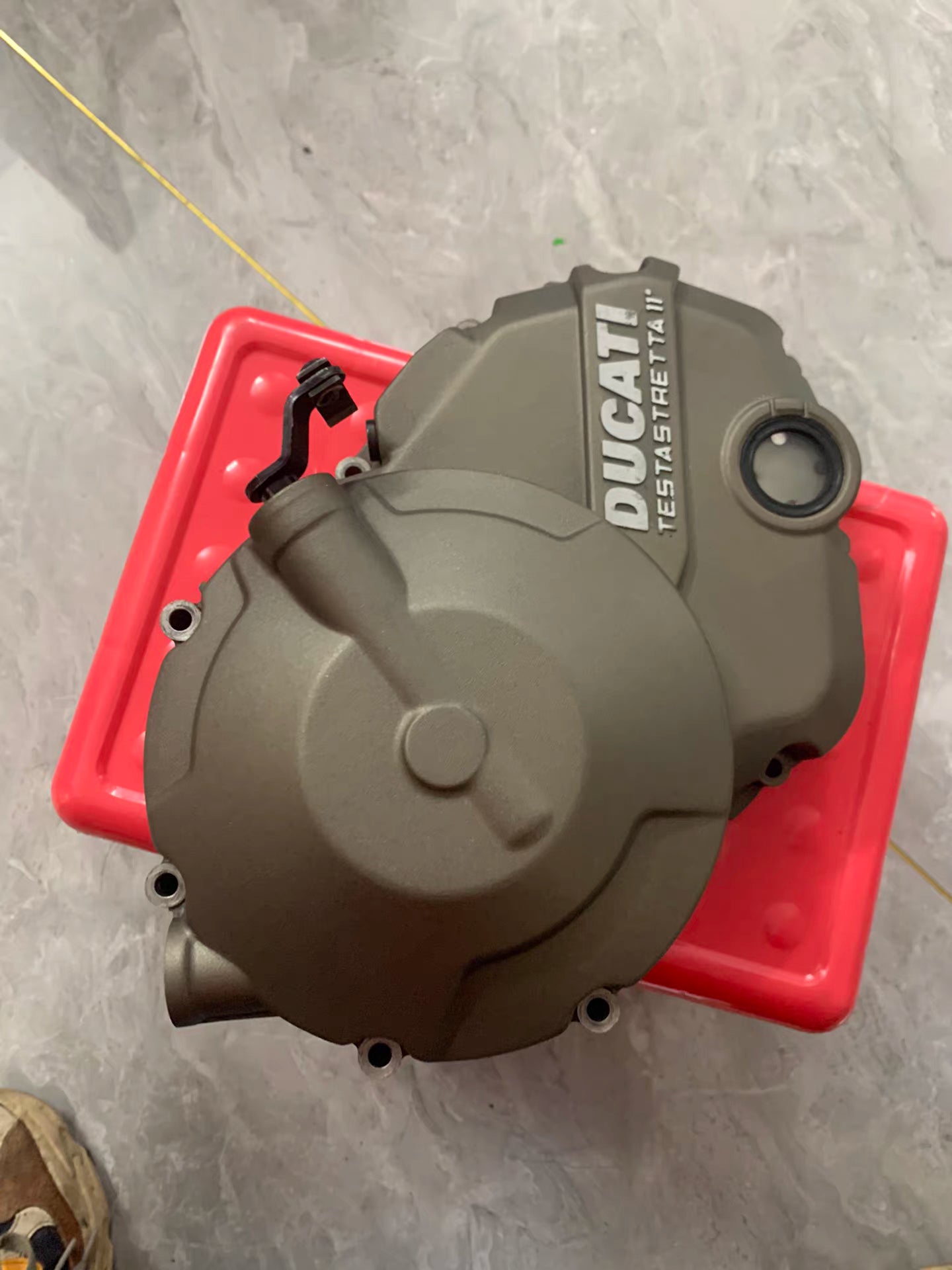 Repainted OEM Ducati Monster 821 Clutch Cover 24321391AC | Builder Price