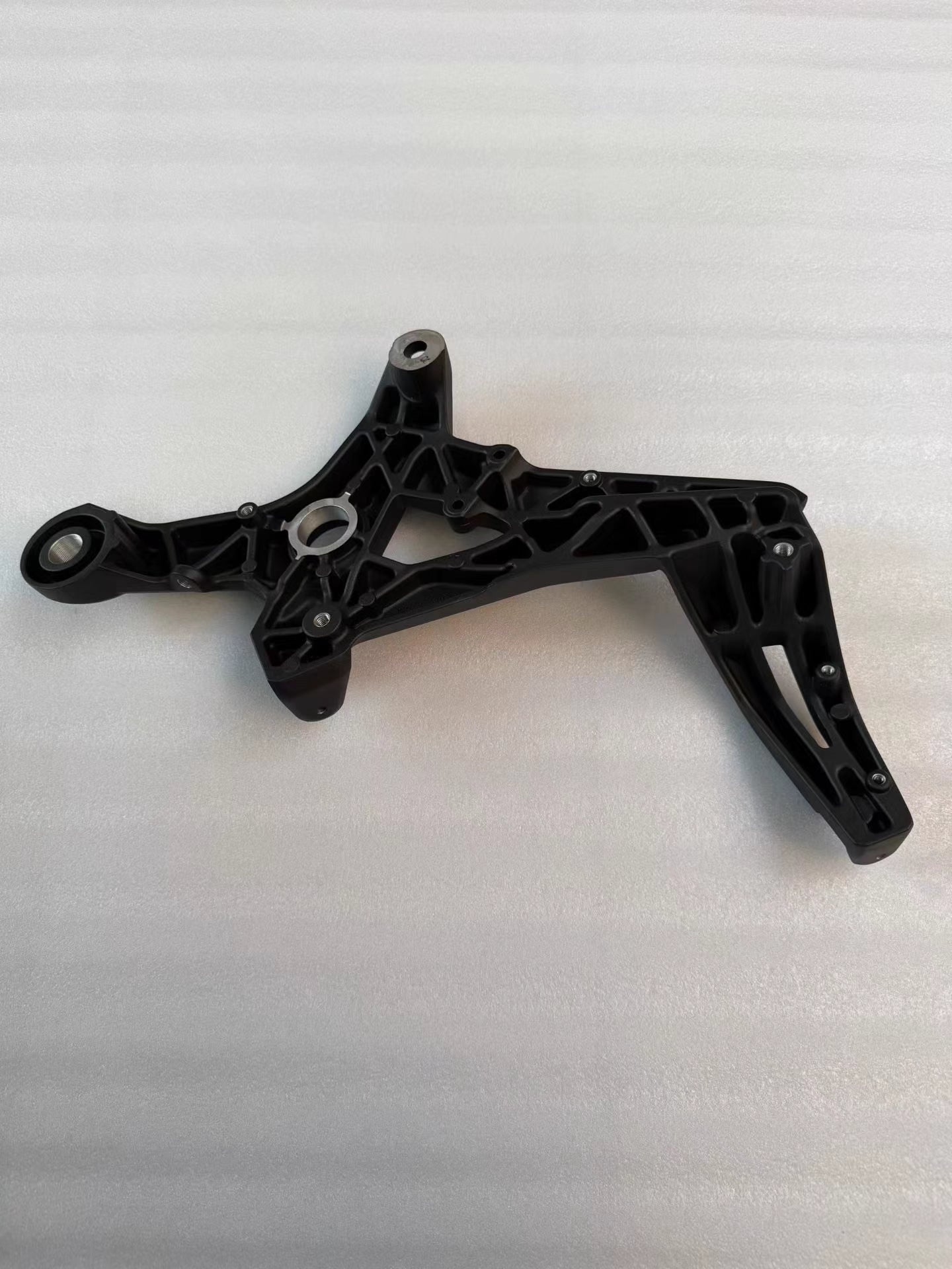 Refurbished OEM Ducati Monster 821 1200 Right Foot Peg Plate 2014-2017 | Satin Black