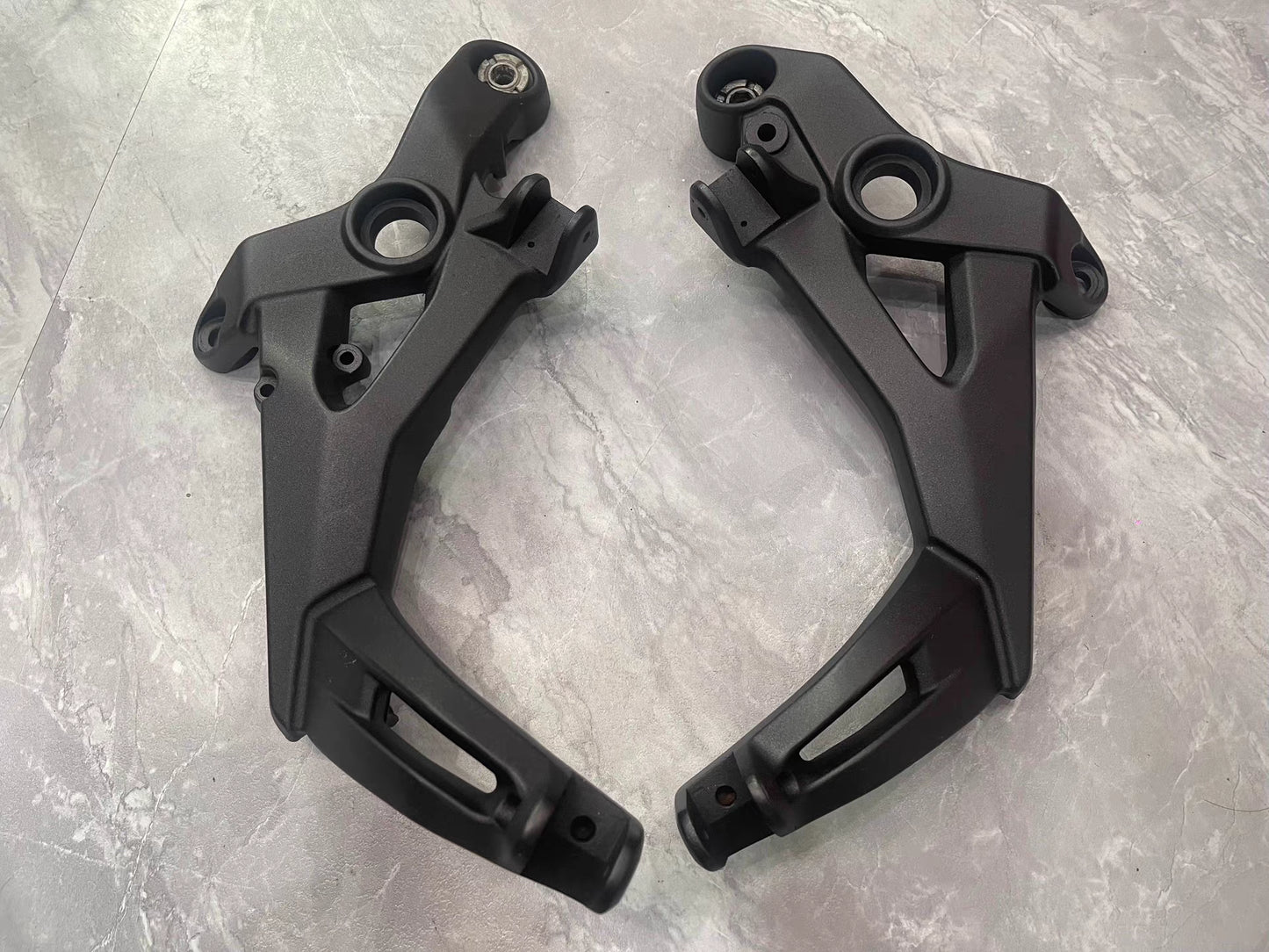 Refurbished OEM Ducati Monster 821 1200 Foot Peg Plate Pair 2014-2017 | LH+RH Set