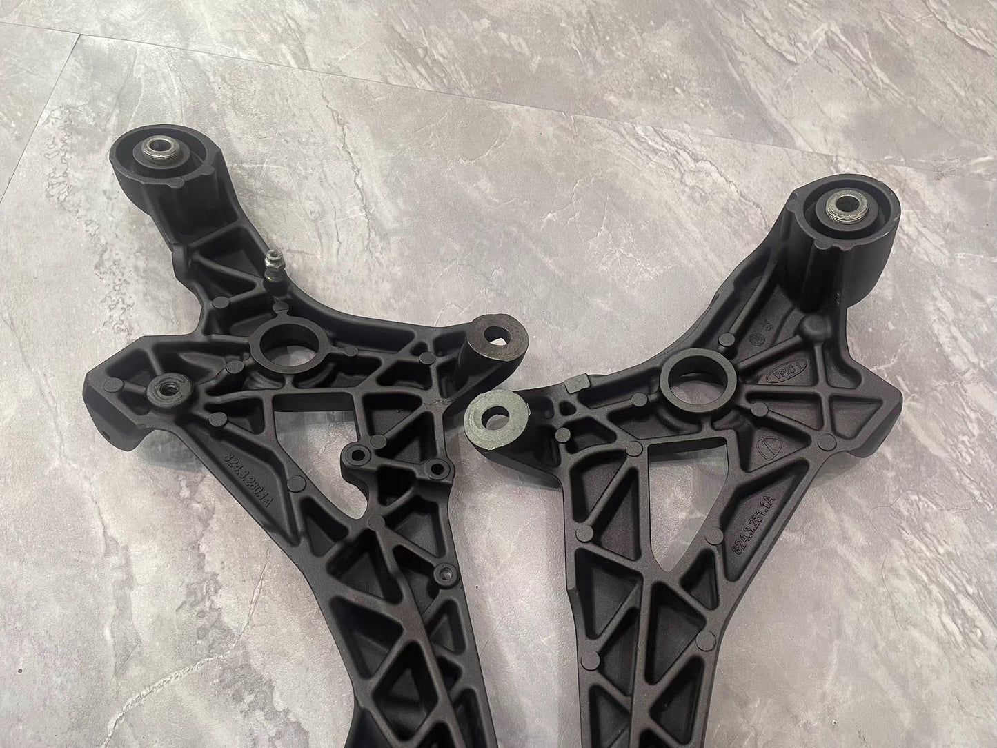 Refurbished OEM Ducati Monster 821 1200 Foot Peg Plate Pair 2014-2017 | LH+RH Set
