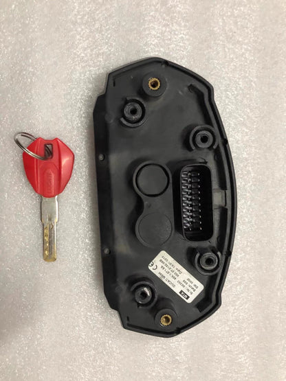 Ducati Monster 696 796 1100 Instrument Cluster OEM 40610716A with Key | Plug & Play