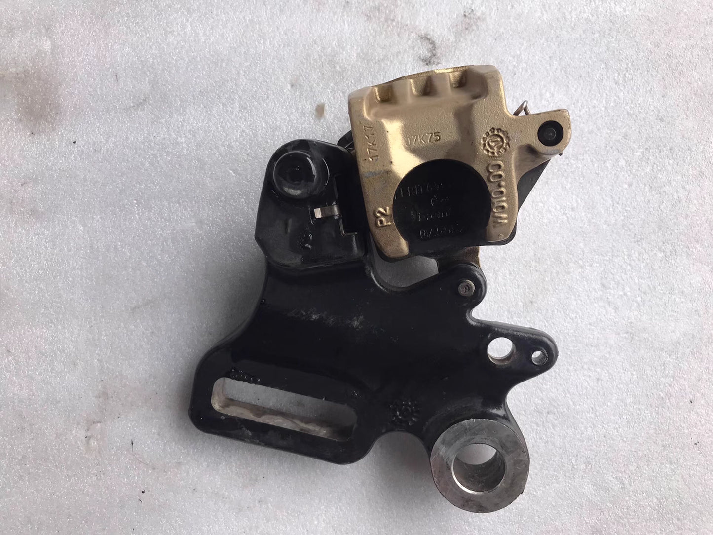 BMW G310R / G310GS OEM Rear Brake Assembly - Caliper, Support & Pads (BYBRE)