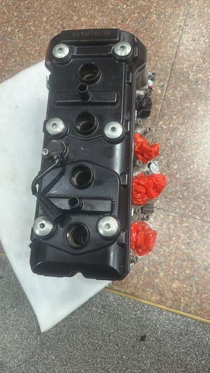 GSX-R600 11100-01H00 cylinder head gasket mating surface clean flat no damage visible