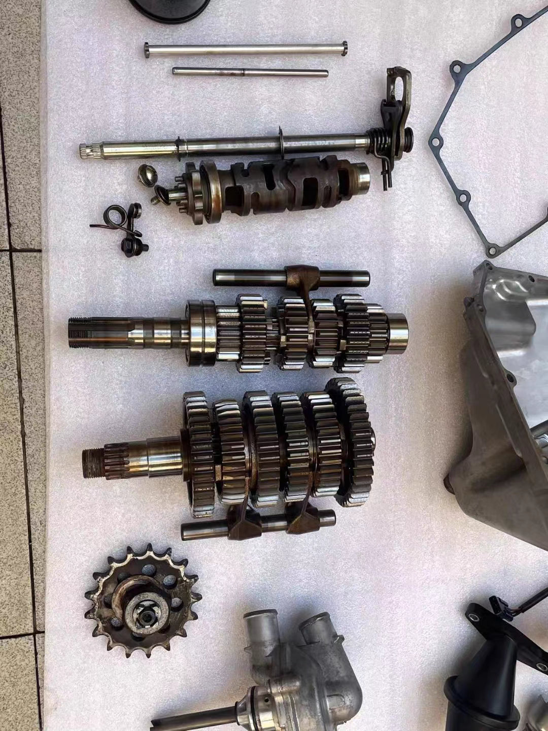 [Engine Breaking] Suzuki GSX-R1000 (2009-2016) K9-L6 Engine Parts | Crankshaft, Head, Gearbox