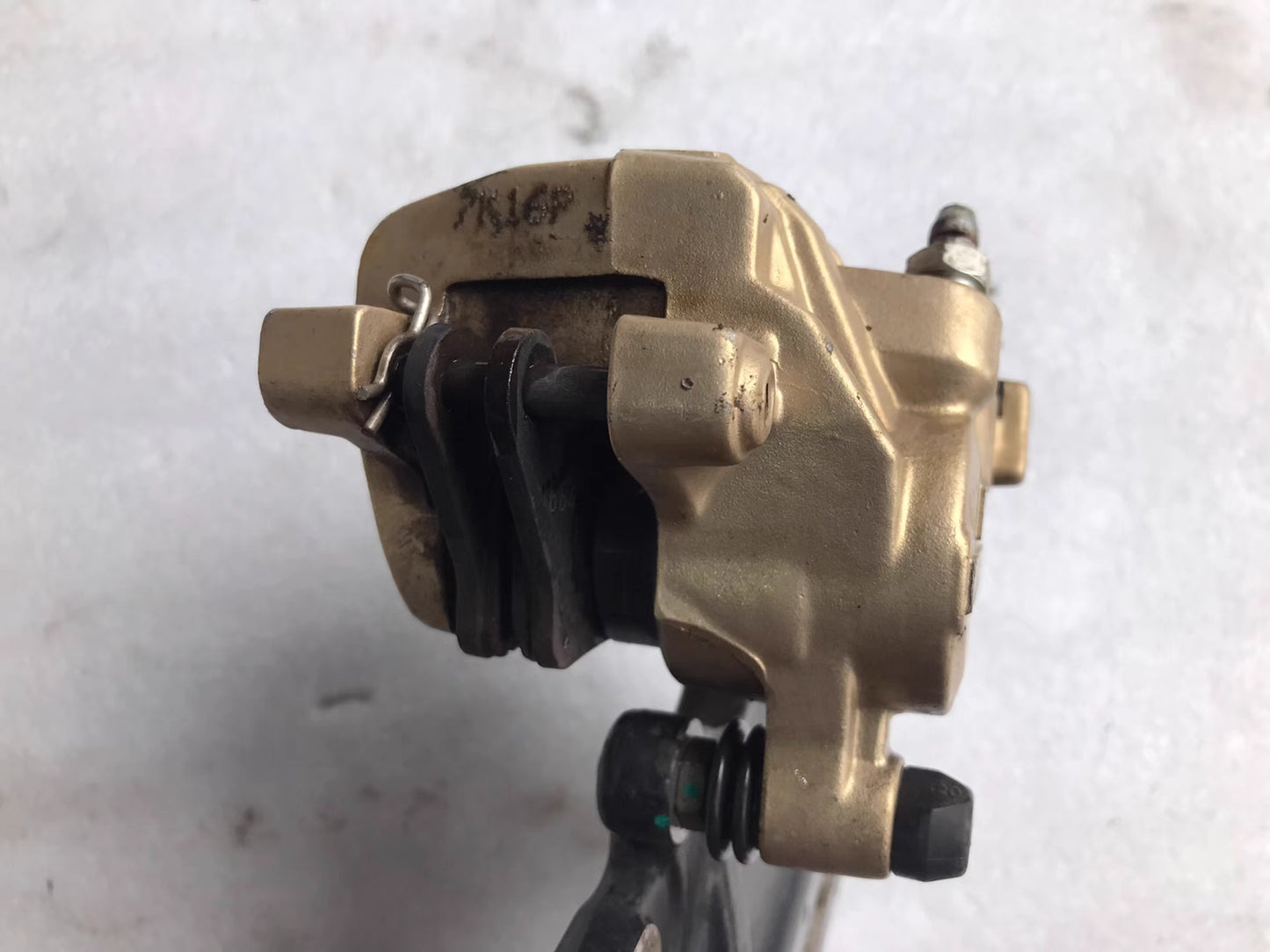 BMW G310R / G310GS OEM Rear Brake Assembly - Caliper, Support & Pads (BYBRE)