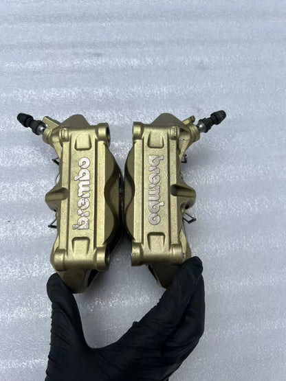 Genuine Brembo Front Brake Calipers Set (2009-2014) - BMW S1000RR S1000R | 100mm Radial