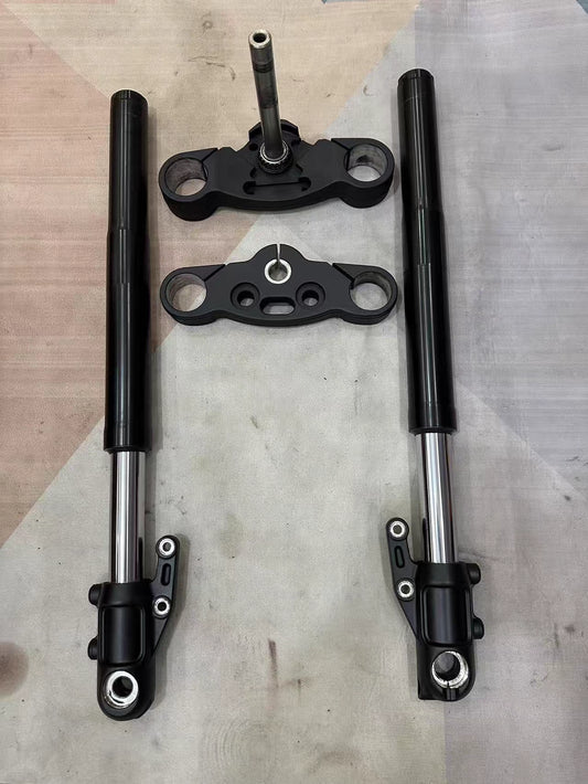 Harley-Davidson Low Rider S/ST FXLRS FXLRST OEM Front Fork & Triple Tree Set