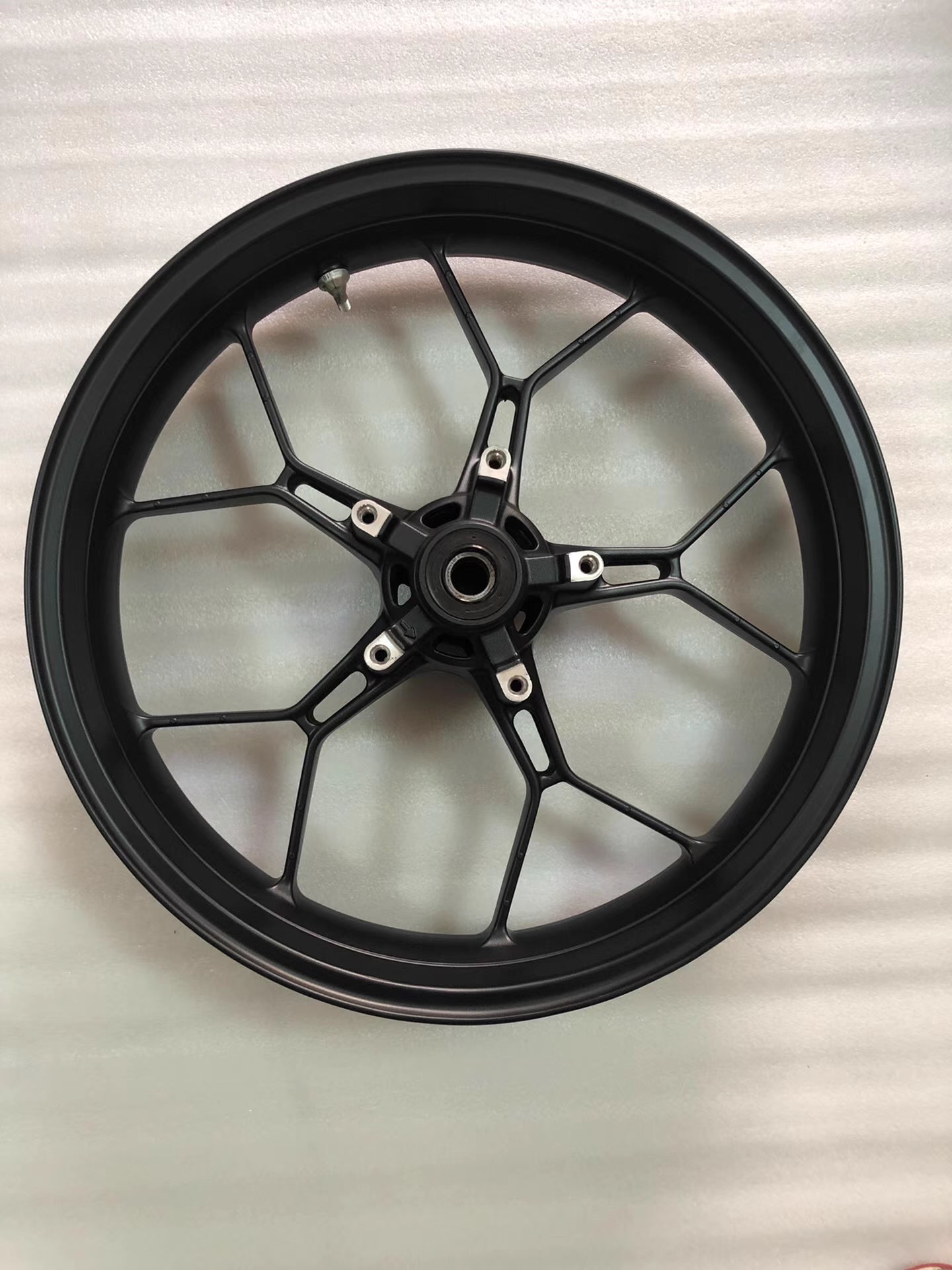 Refurbished OEM Honda CBR650R CB650R Front Wheel 2021-2025 - Mat Black w/ Bearings