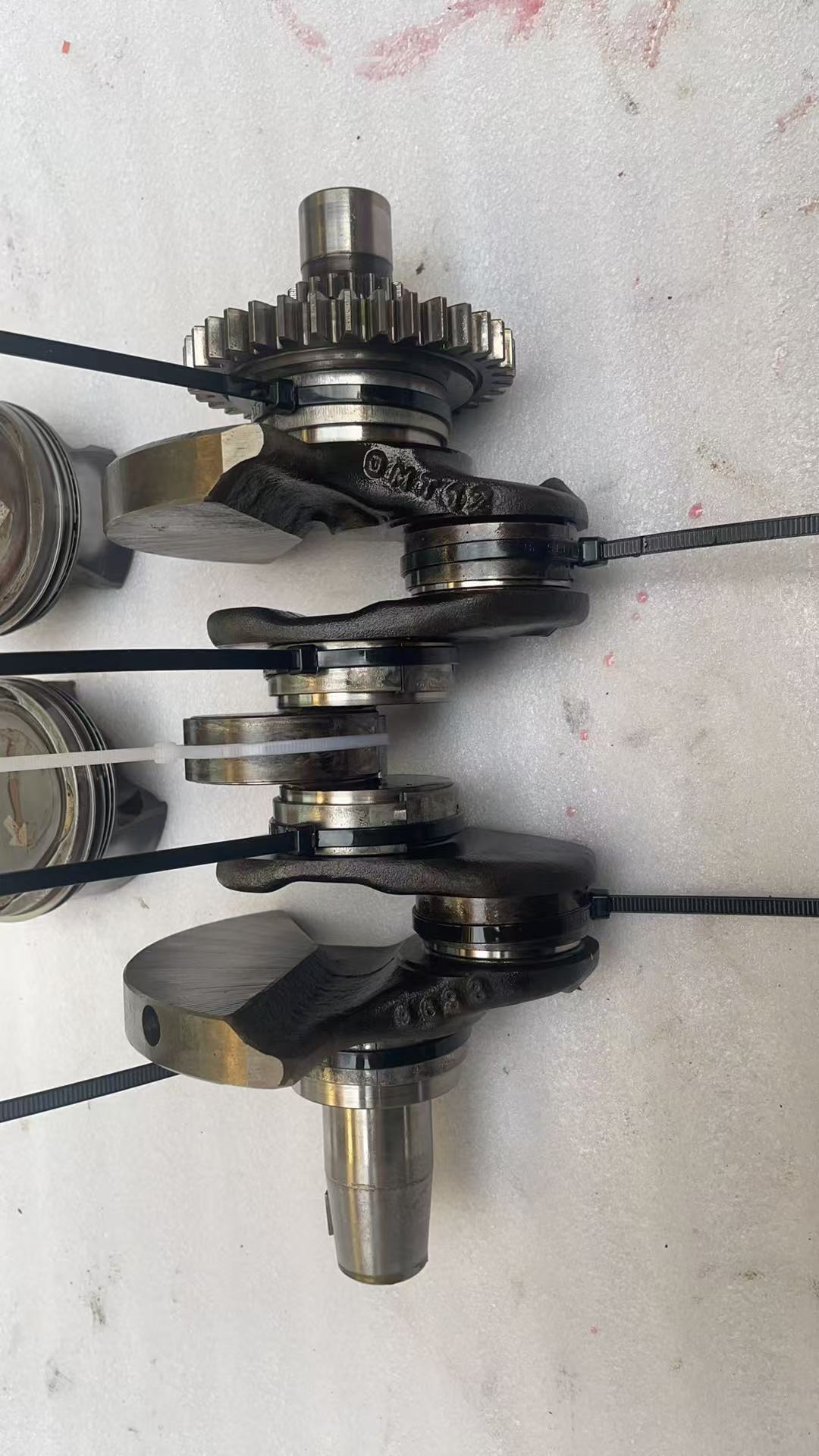 Engine Crankshaft Assembly - BMW F800GS F800R F800ST With Piston (2006-2018) - Part #21218537774