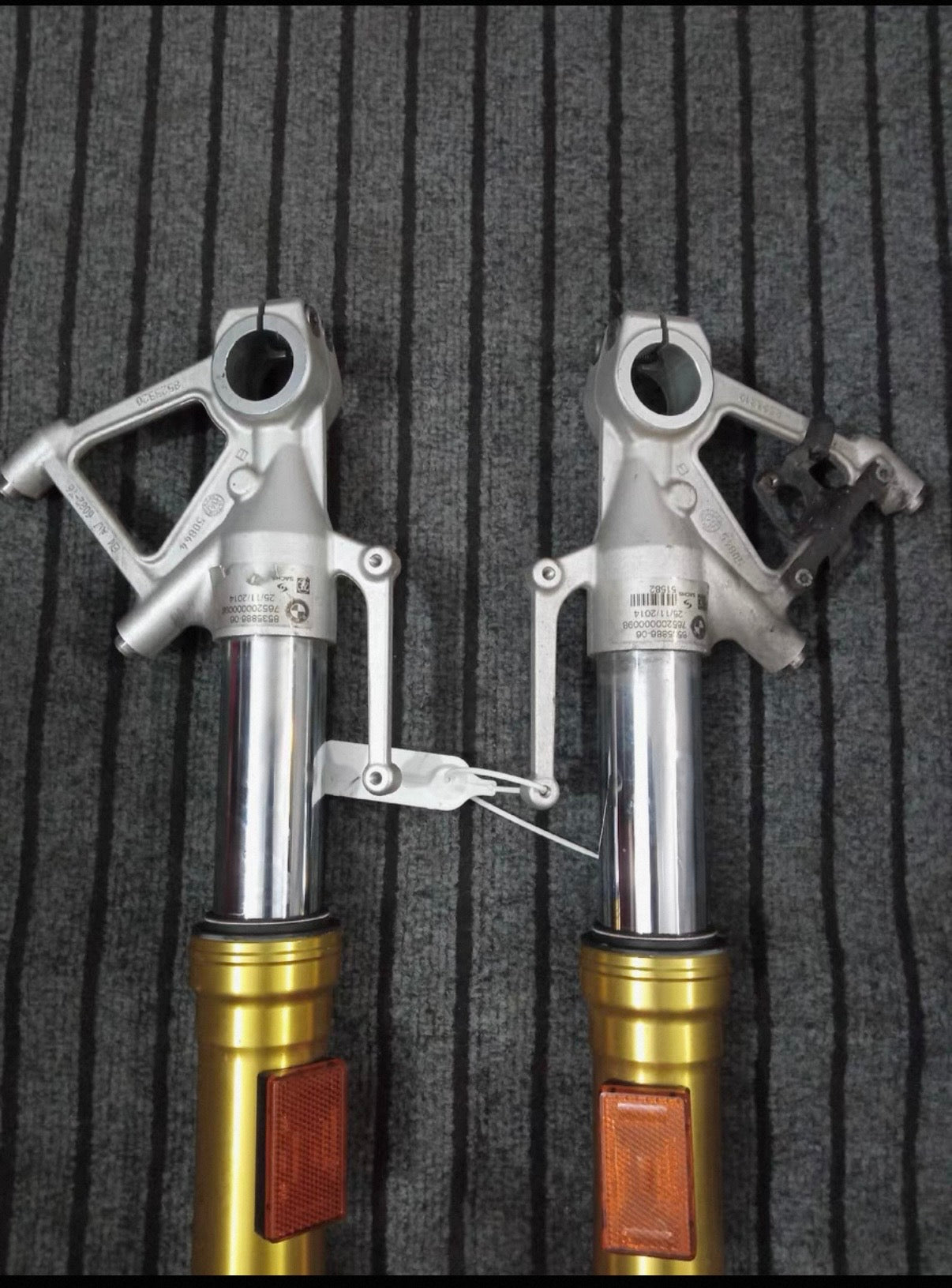 2016 BMW R Nine T Rninet R9T Front Fork Suspension Straight Used