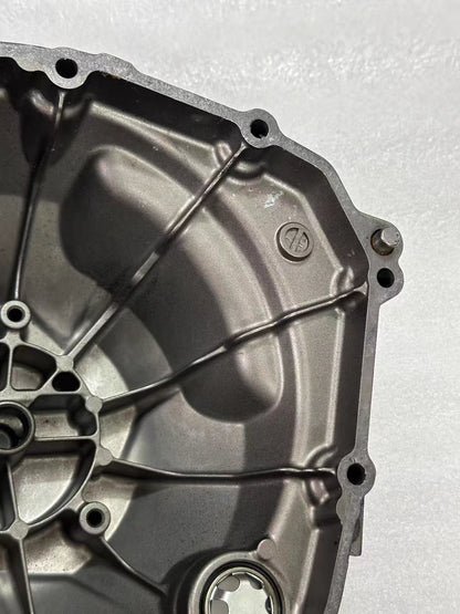 Engine Clutch Cover Assembly - KAWASAKI Z1000 / SX ABS (2010-2016) - Professionally Repainted | OEM 14032-0589