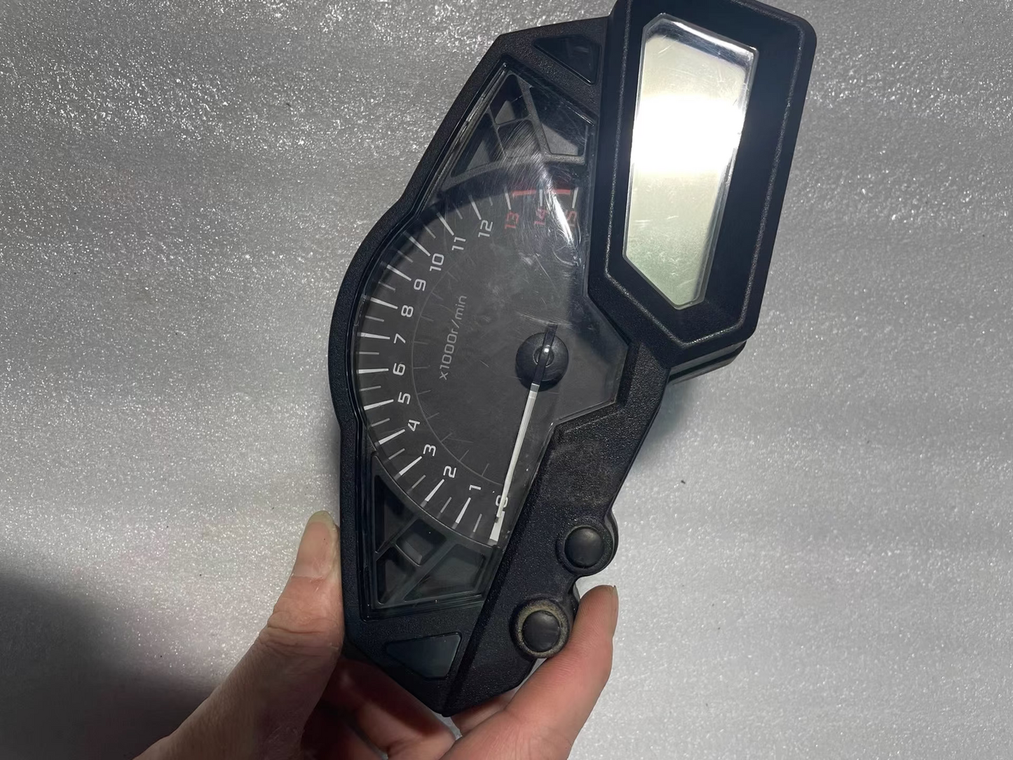 Gauge Cluster Assembly - KAWASAKI Ninja 300 (2013-2017) - Speedometer Dashboard | Optional Mileage Adjustment Service