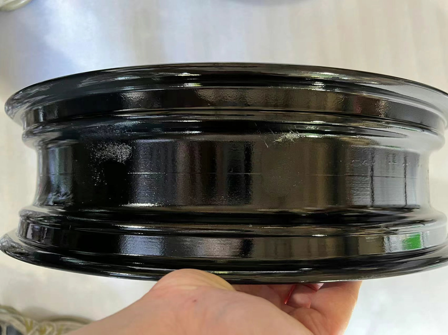 Front & Rear Wheel Rim Set - KTM Duke 390 / RC 390 (2013-2016) | Refurbished Black OEM