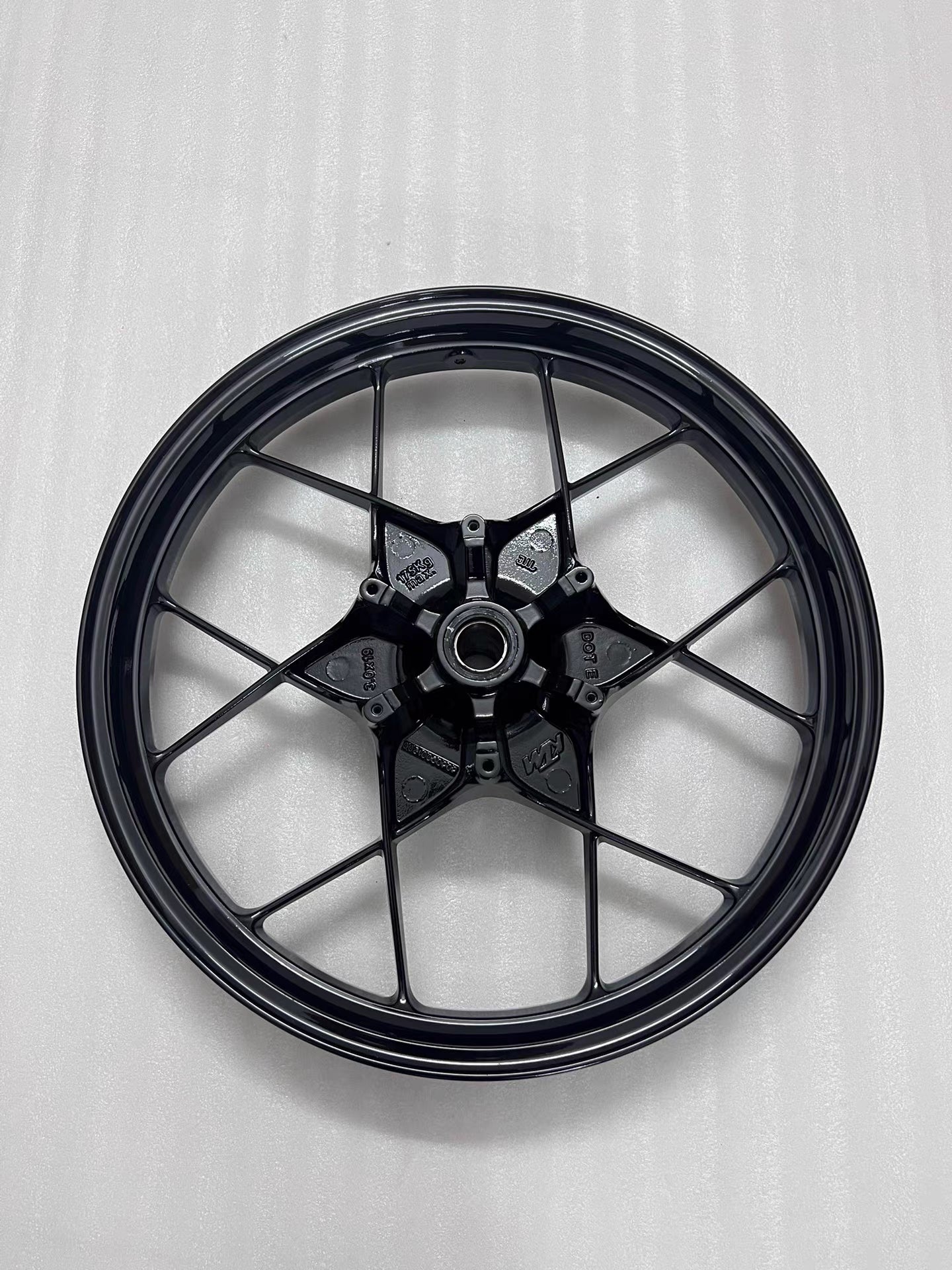 Refurbished OEM KTM Super Adventure Front Wheel 19" 1050-1290 - Gloss Black w/ Bearings