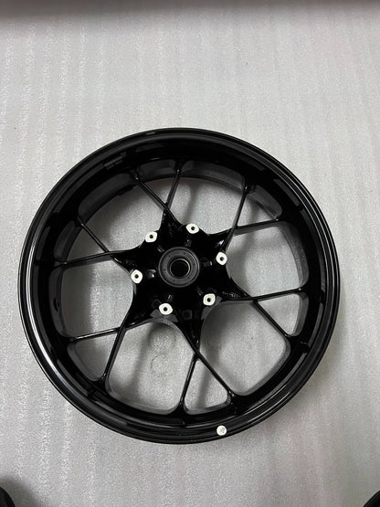 Used KTM 1050 1090 Adventure Rear Wheel 4.5x17 Repainted Gloss Black OEM