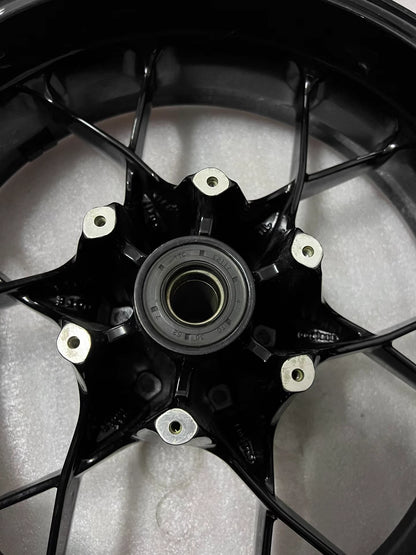 Used KTM 1050 1090 Adventure Rear Wheel 4.5x17 Repainted Gloss Black OEM