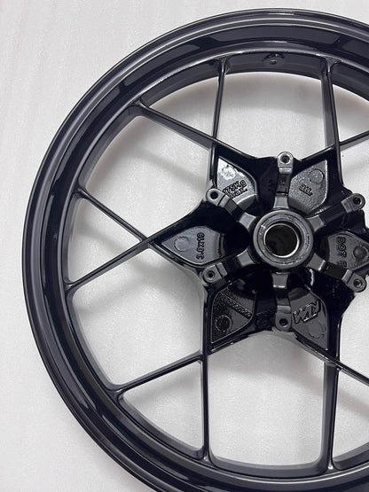 Refurbished OEM KTM Super Adventure Front Wheel 19" 1050-1290 - Gloss Black w/ Bearings