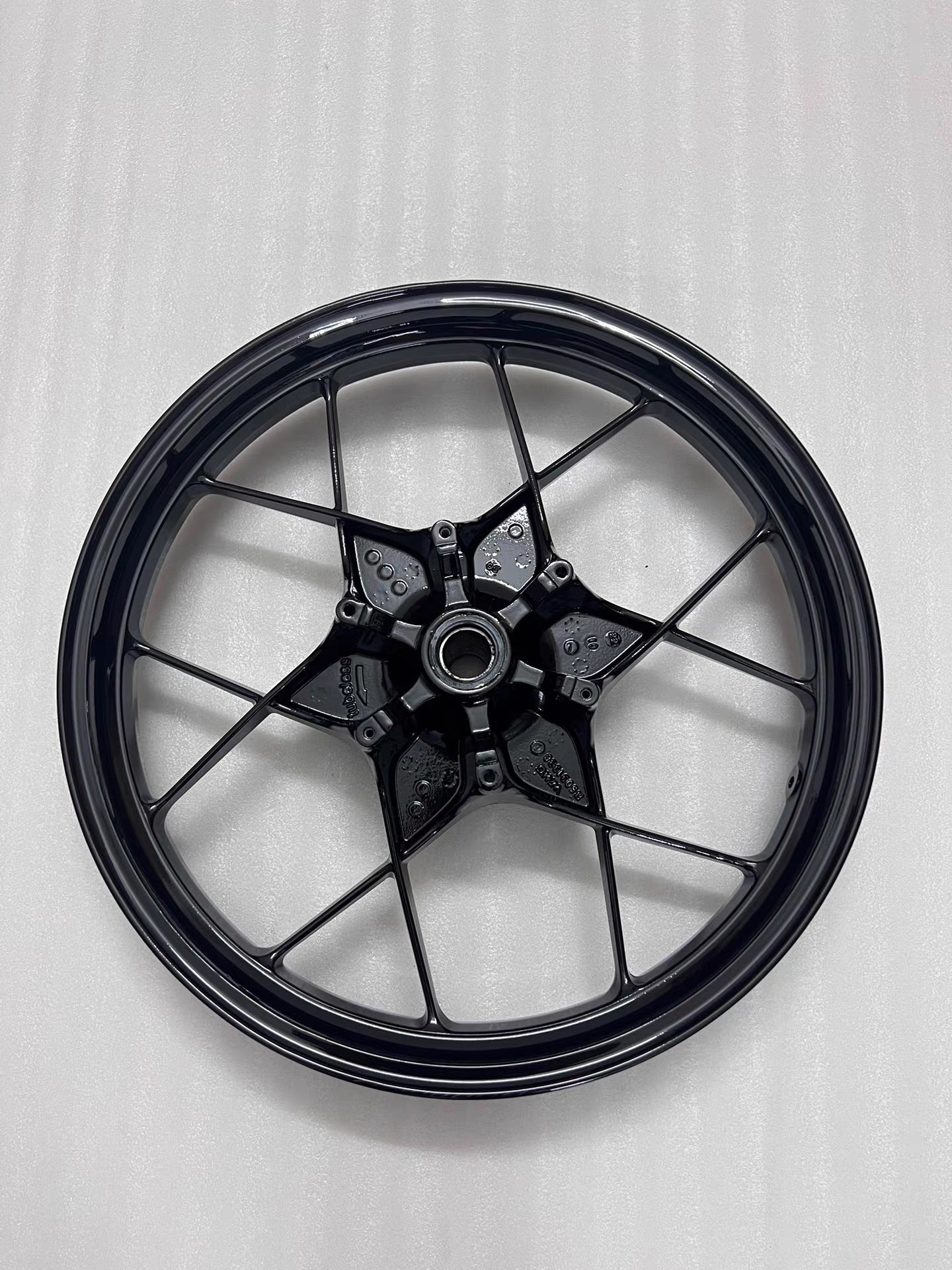 Refurbished OEM KTM Super Adventure Front Wheel 19" 1050-1290 - Gloss Black w/ Bearings