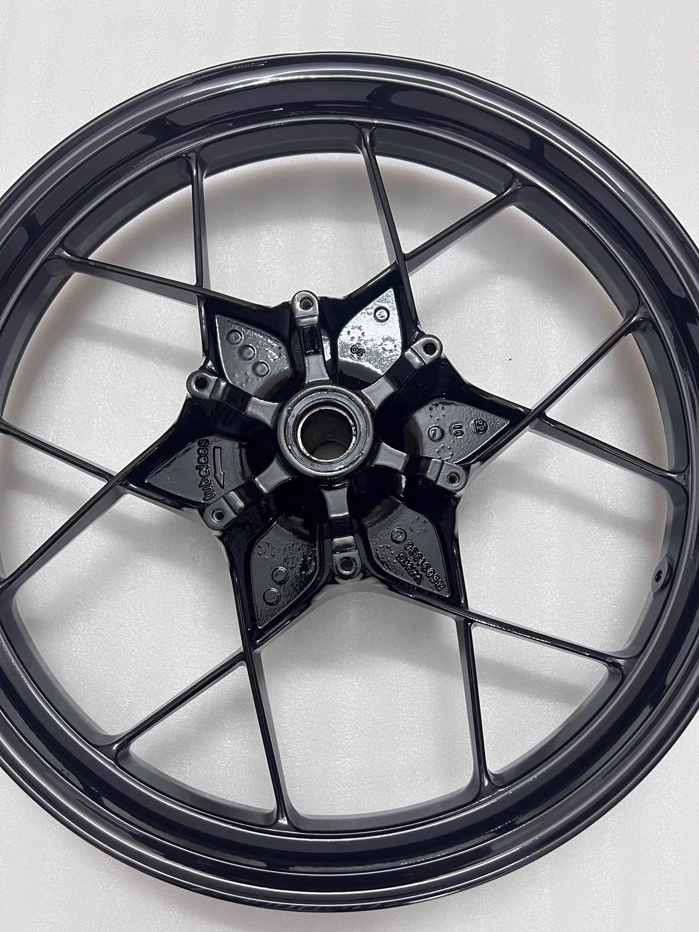 Refurbished OEM KTM Super Adventure Front Wheel 19" 1050-1290 - Gloss Black w/ Bearings
