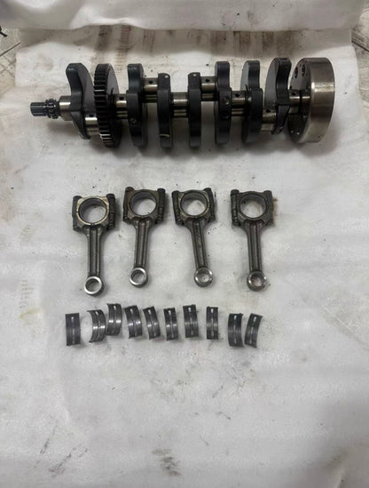 Kawasaki ZX-10R (2006-2007) OEM Crankshaft Assembly - w/ Rods & Flywheel [Read Description]