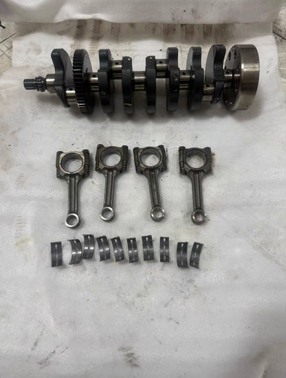Kawasaki ZX-10R (2006-2007) OEM Crankshaft Assembly - w/ Rods & Flywheel [Read Description]