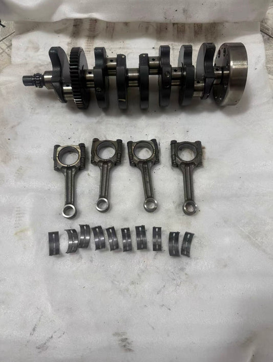 Kawasaki ZX-10R (2006-2007) OEM Crankshaft Assembly - w/ Rods & Flywheel [Read Description]