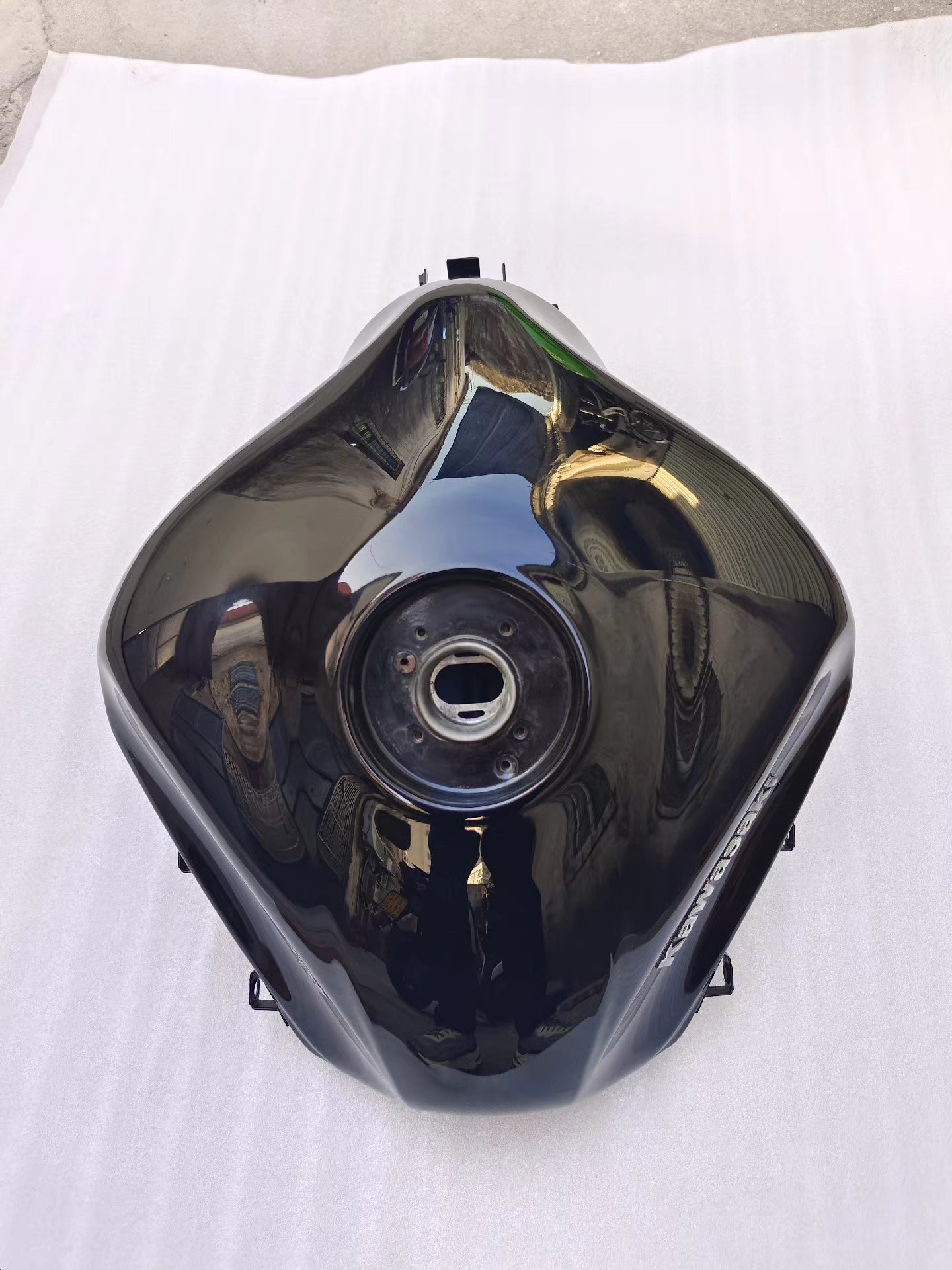 Refurbished OEM Kawasaki Ninja 1000SX Fuel Tank 2020-2024 - Gloss Black