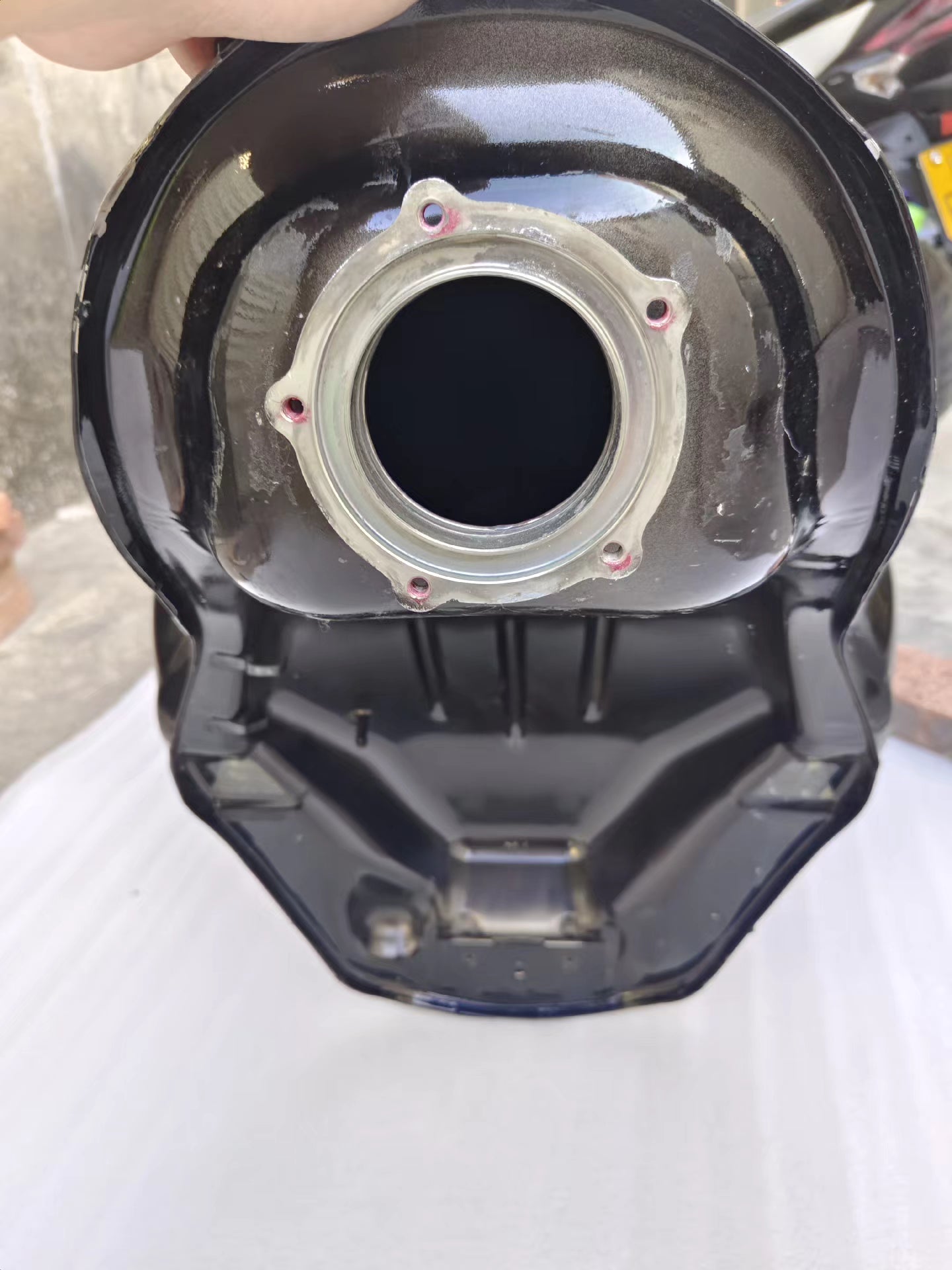 Refurbished OEM Kawasaki Ninja 1000SX Fuel Tank 2020-2024 - Gloss Black