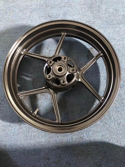 Genuine OEM Front Wheel Rim (11-24) - Kawasaki Z1000 / R Edition / Ninja 1000SX | Repainted Black #41073-0724