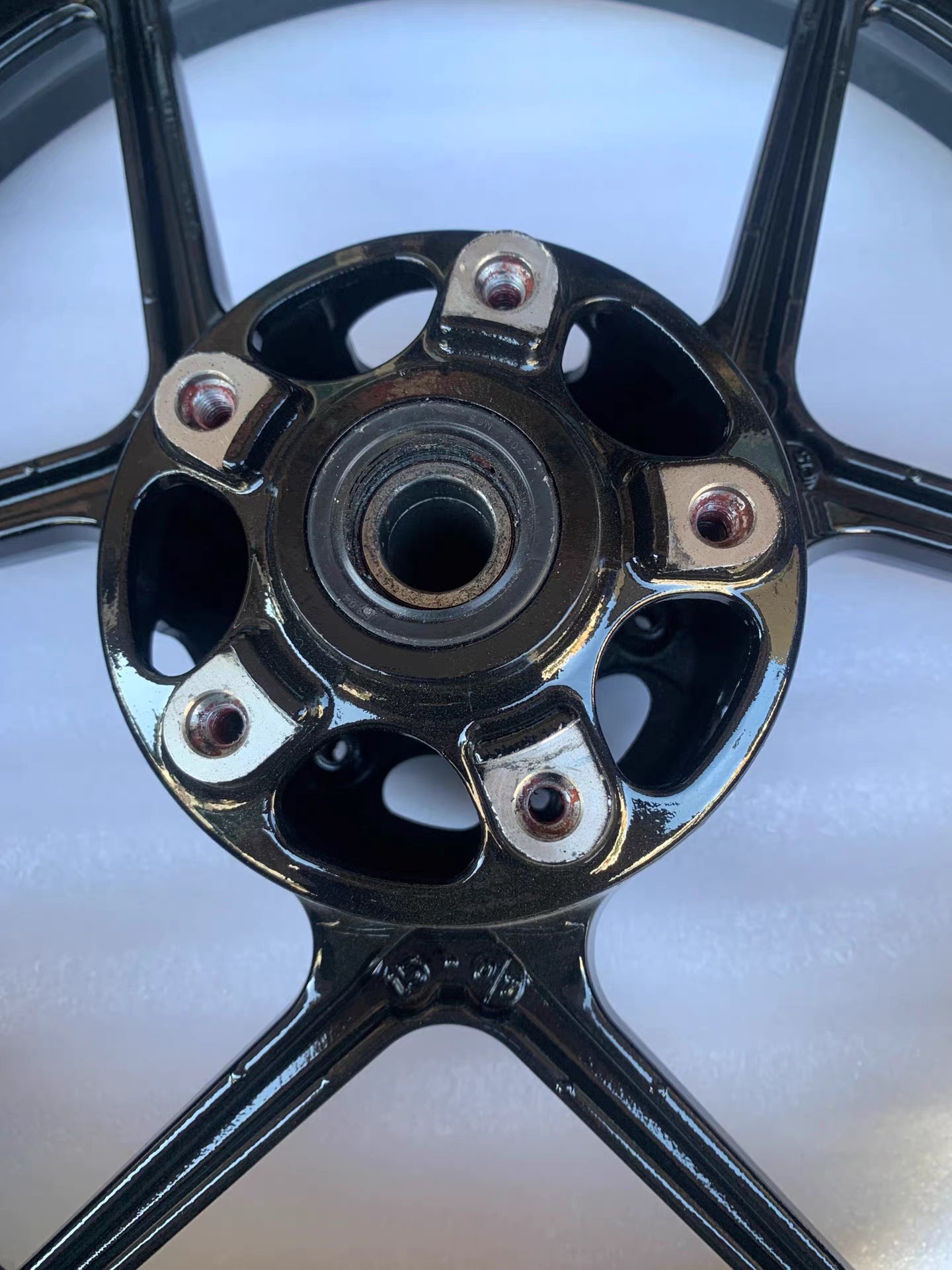 Genuine OEM Front Wheel Rim - Kawasaki Ninja 650 / Z650 (2017-2023) | Straight & Professionally Repainted