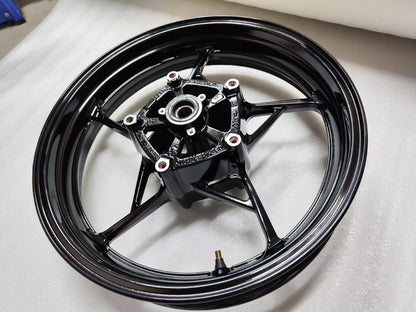 Kawasaki Ninja 650 Z650 front wheel rim only as shipped no tire or rotor included
