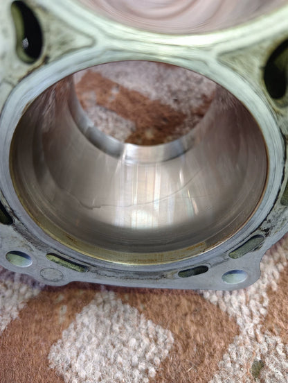 Kawasaki Ninja 650 Z650 Cylinder Barrel – base deck and mounting surface reference
