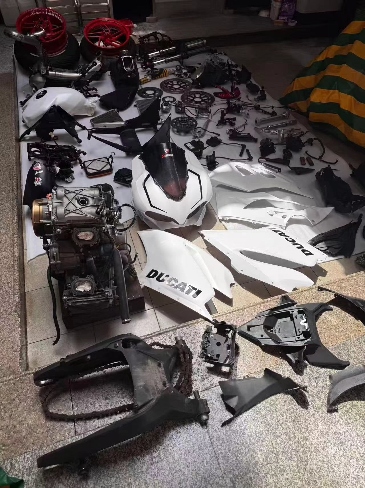 Ducati Panigale 959 (2016-2019) OEM Parts — Parting Out | Message for Any Part