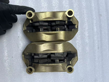 Genuine Brembo Front Brake Calipers Set (2009-2014) - BMW S1000RR S1000R | 100mm Radial
