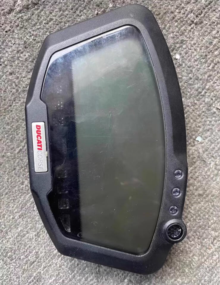 Ducati 848 1098 1198 Instrument Cluster OEM 40610734B with Matched Key | Plug & Play
