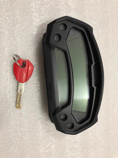 Ducati Monster 696 796 1100 Instrument Cluster OEM 40610716A with Key | Plug & Play