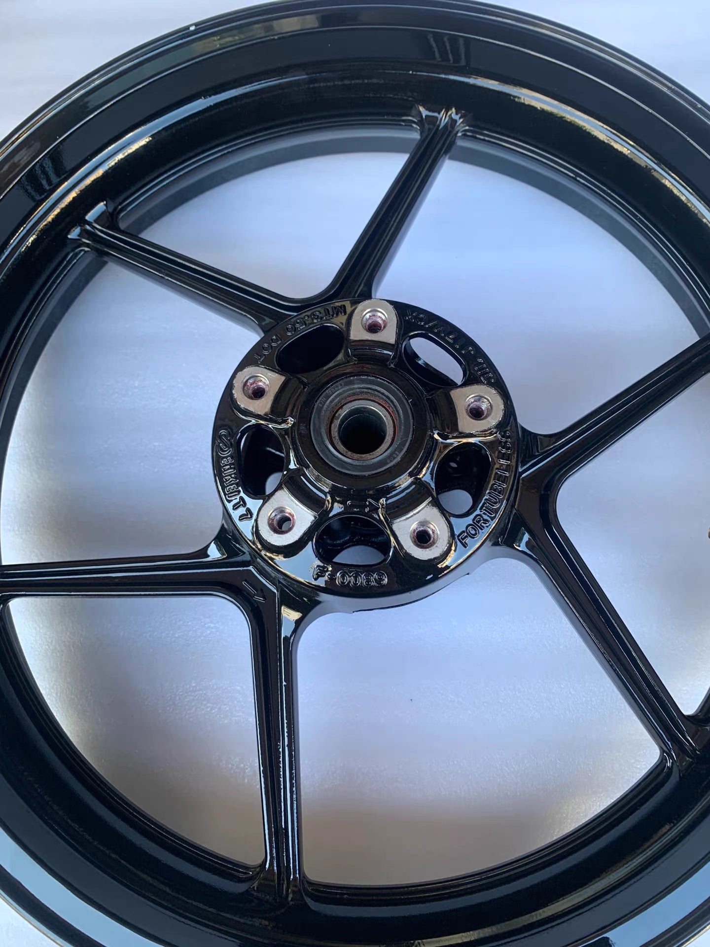 Genuine OEM Front Wheel Rim - Kawasaki Ninja 650 / Z650 (2017-2023) | Straight & Professionally Repainted