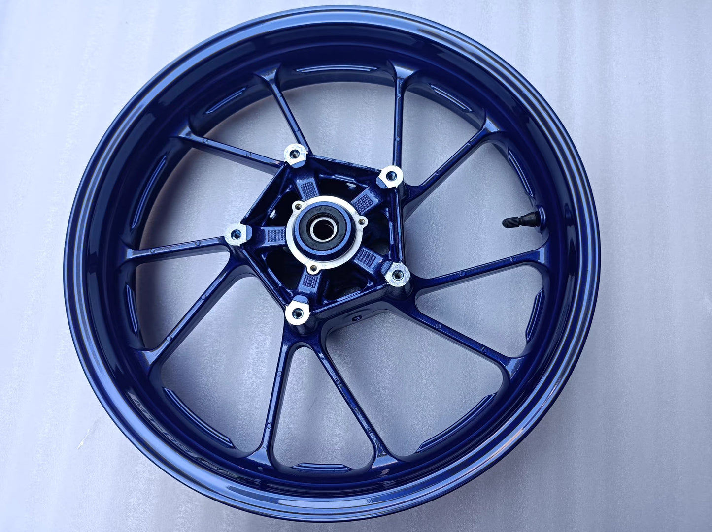 Front Wheel Rim - YAMAHA MT-09 SP (2014-2020) | Professionally Refurbished Racing Blue OEM