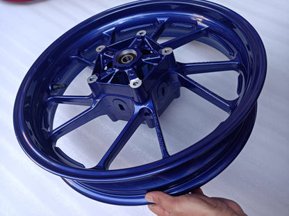 Front Wheel Rim - YAMAHA MT-09 SP (2014-2020) | Professionally Refurbished Racing Blue OEM