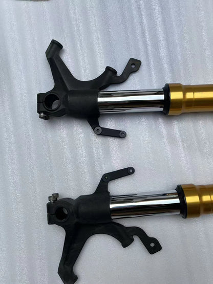 Used OEM Yamaha YZF-R1 Gold Front Fork Pair 2009-2014 KYB | Complete LH+RH
