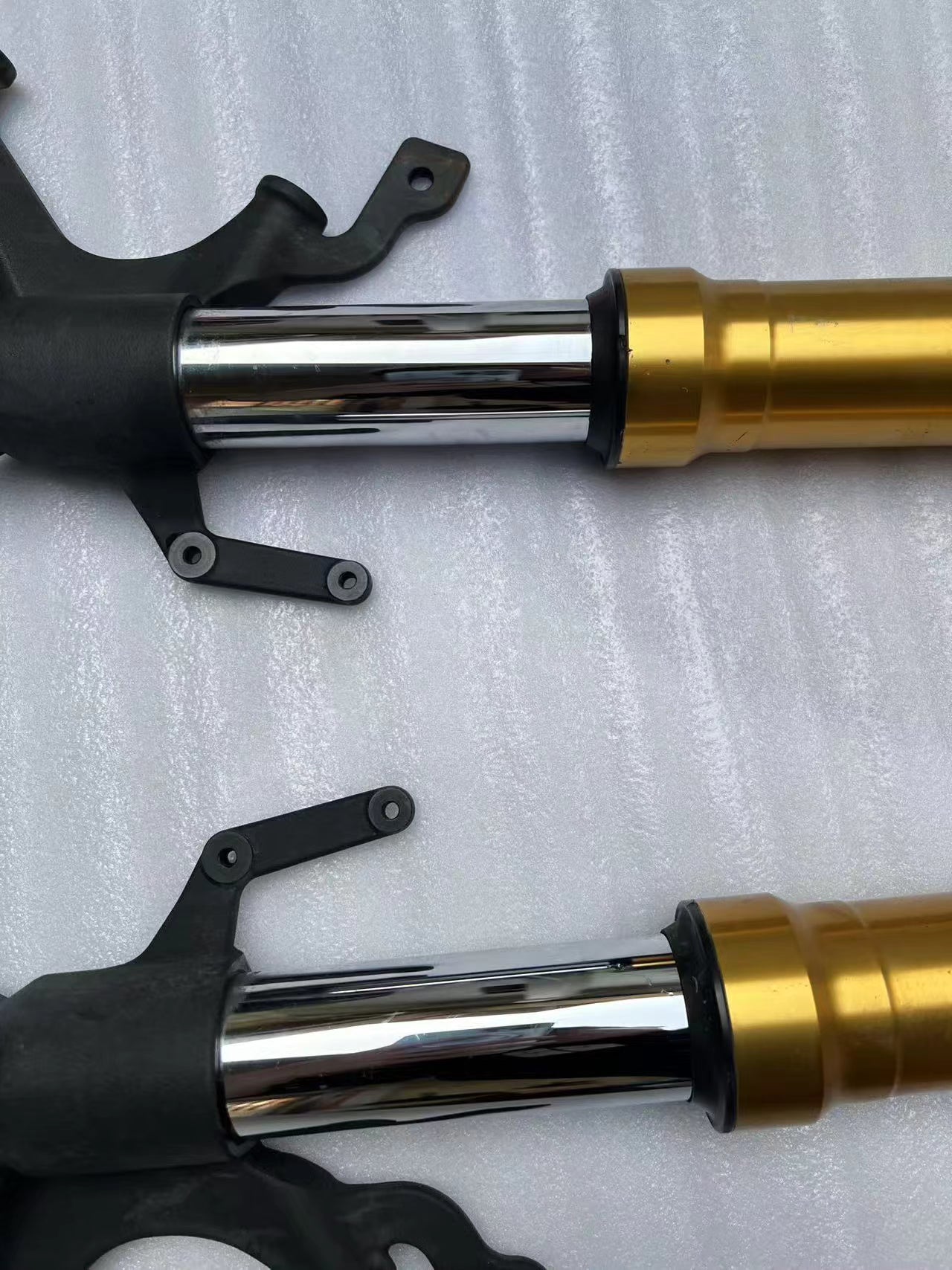 Used OEM Yamaha YZF-R1 Gold Front Fork Pair 2009-2014 KYB | Complete LH+RH